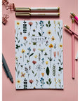 Carnet de notes - Fleurs pressées - Lagom cadeaux