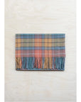 Couverture pour bébé en laine d'agneau – Tartan - Lagom cadeaux