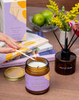 Bougie Fleur de Saule - Lagom cadeaux