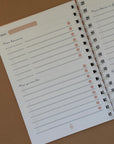 MON JOURNAL DE BORD — CARNET D’ORGANISATION