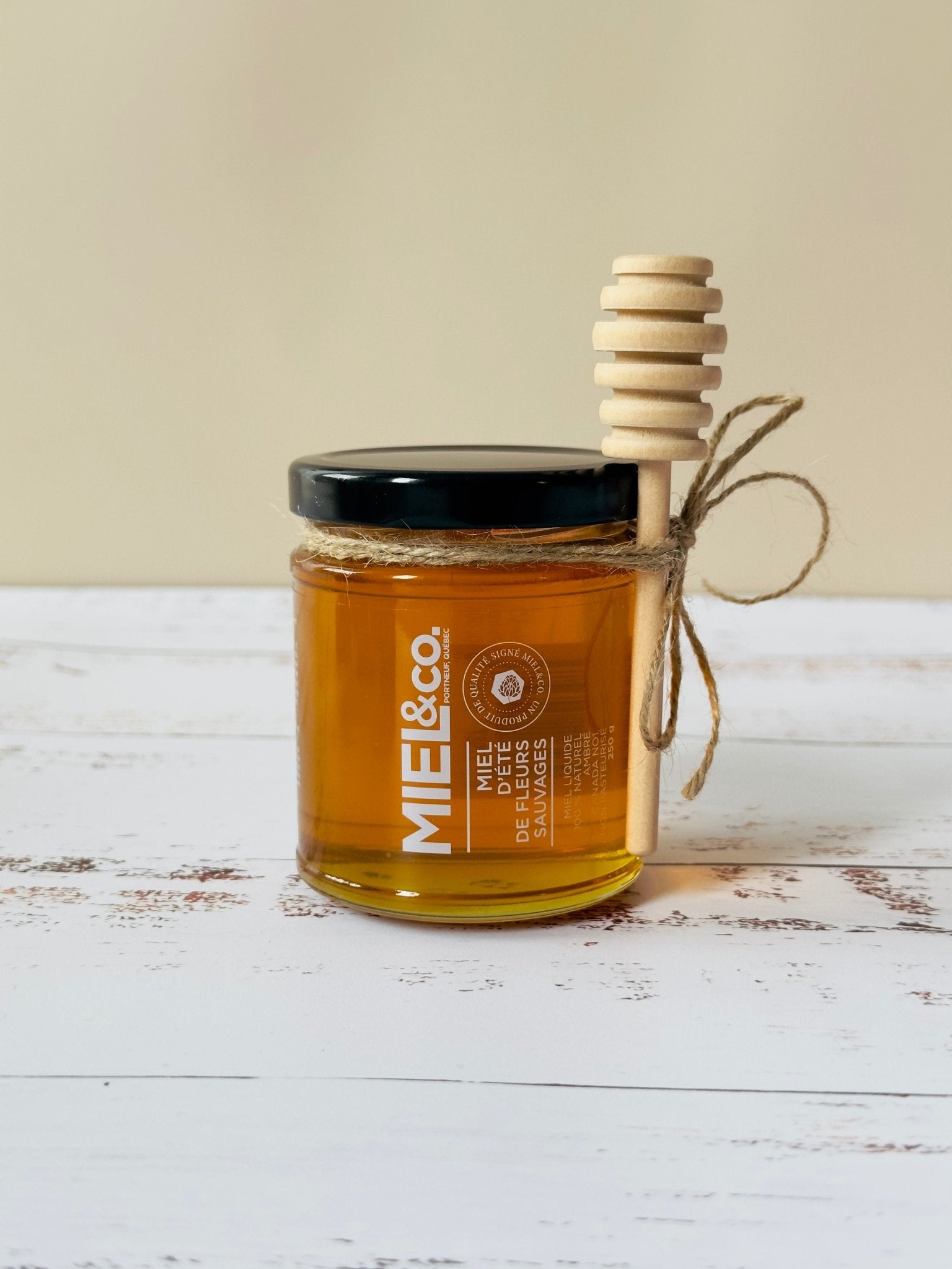 Ensemble miel et bâton - Lagom cadeaux