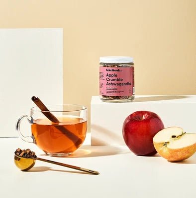 Infusion Crumble aux pommes et ashwagandha - Lagom cadeaux