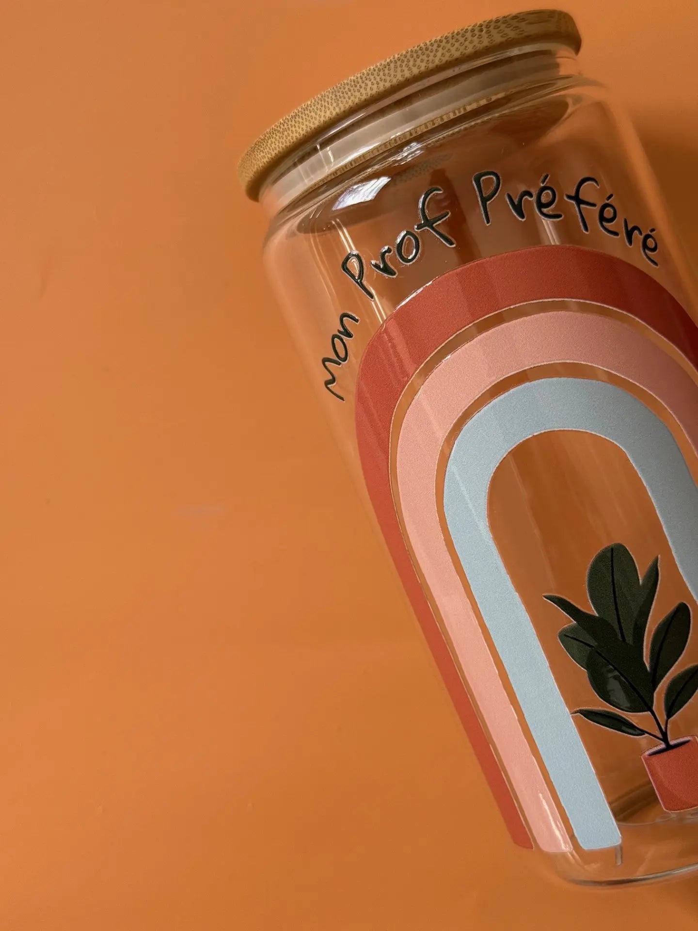 Verre boho – Mon prof préféré - Lagom cadeaux
