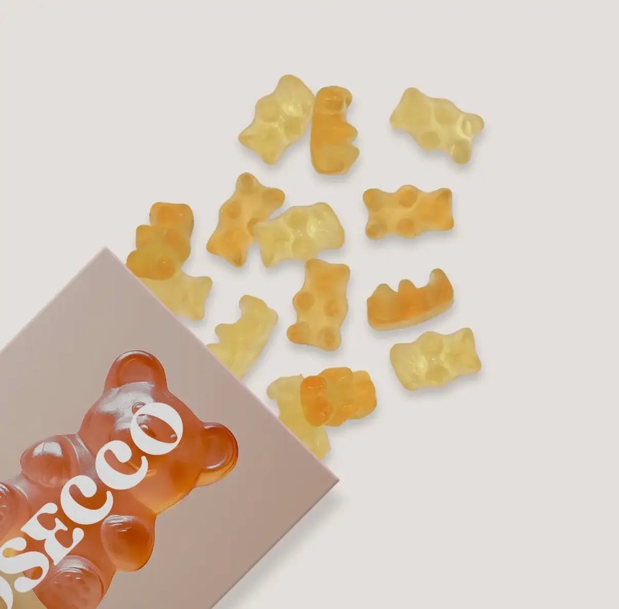 Gummies Oursons Prosecco – Pétillants et sans alcool - Lagom cadeaux