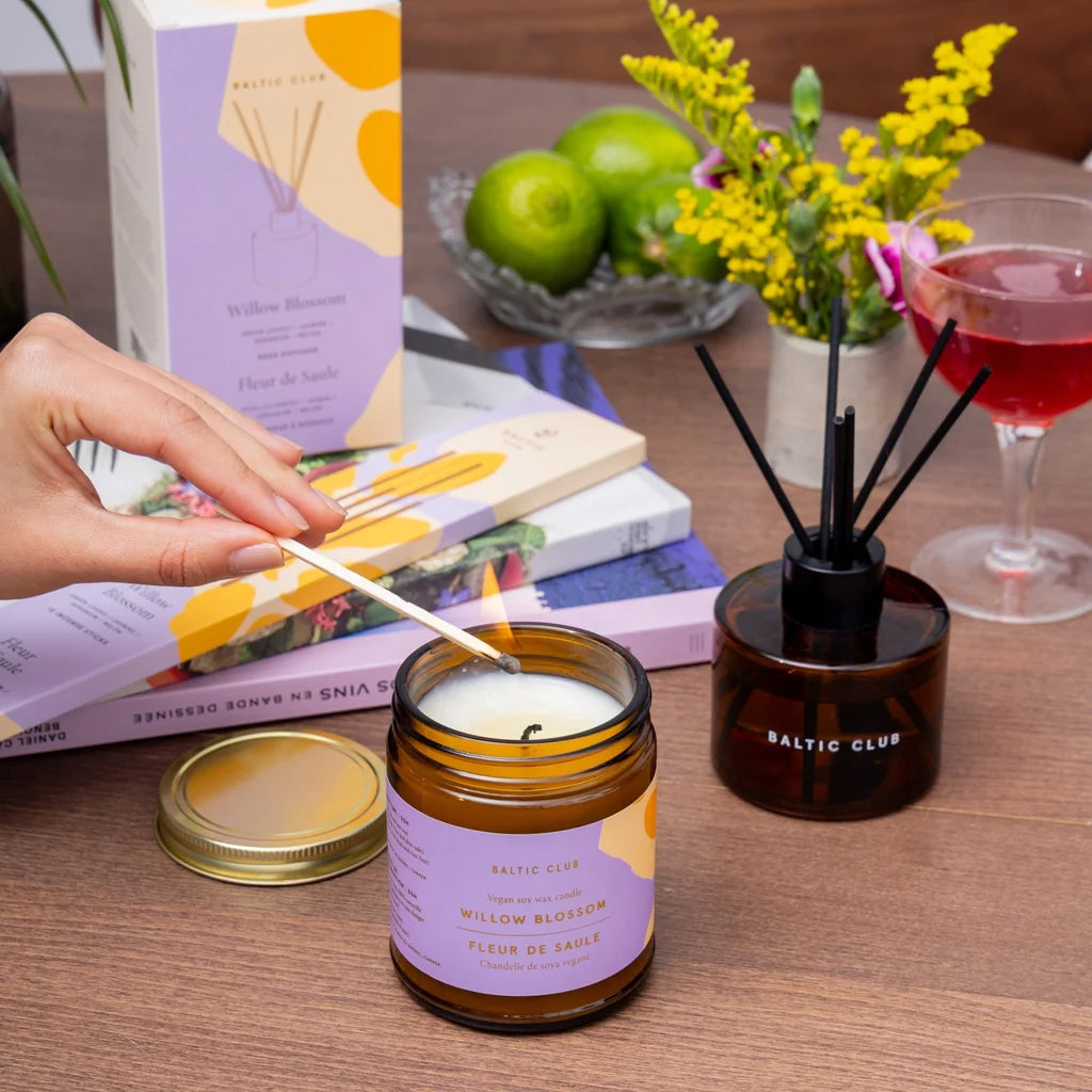 Bougie Fleur de Saule