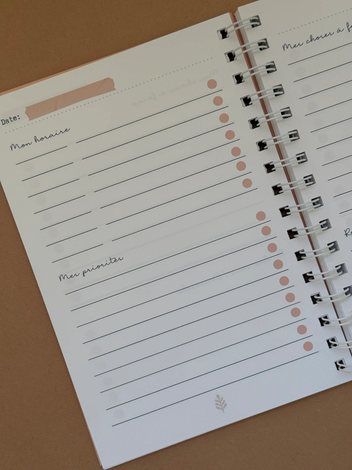 MON JOURNAL DE BORD — CARNET D’ORGANISATION - Lagom cadeaux