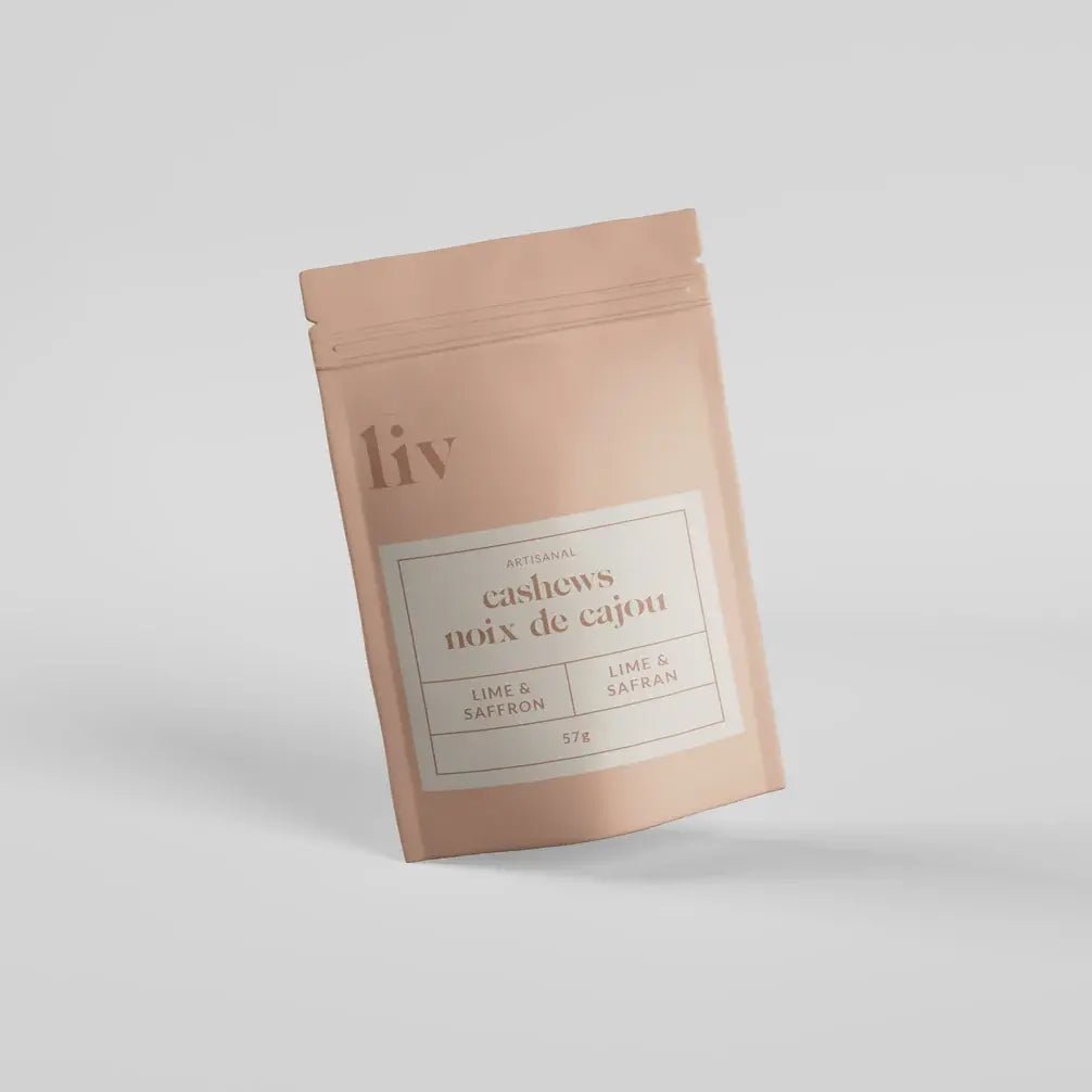 Noix de cajou Lime & Safran - Lagom cadeaux