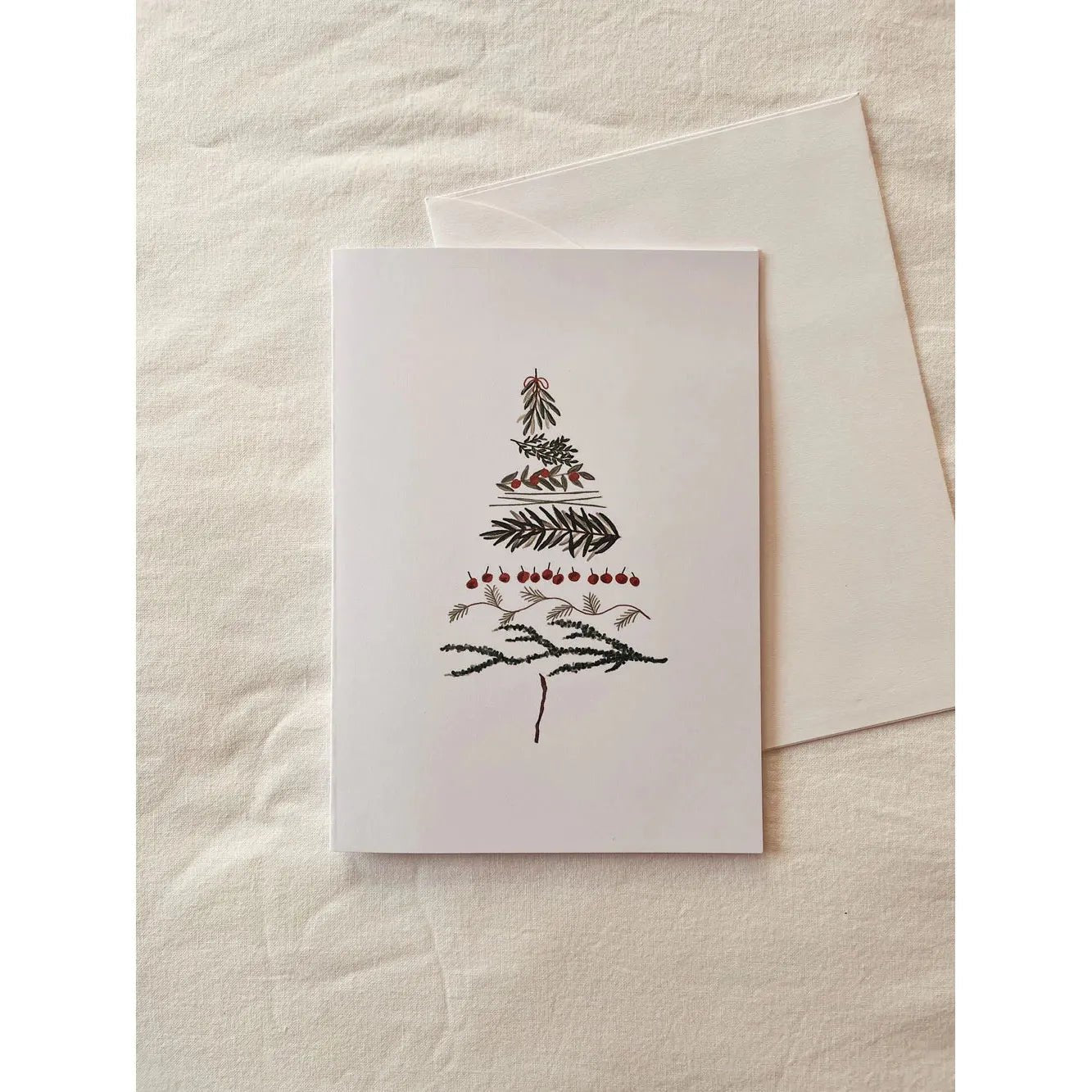 Carte de souhaits - Sapin - Lagom cadeaux