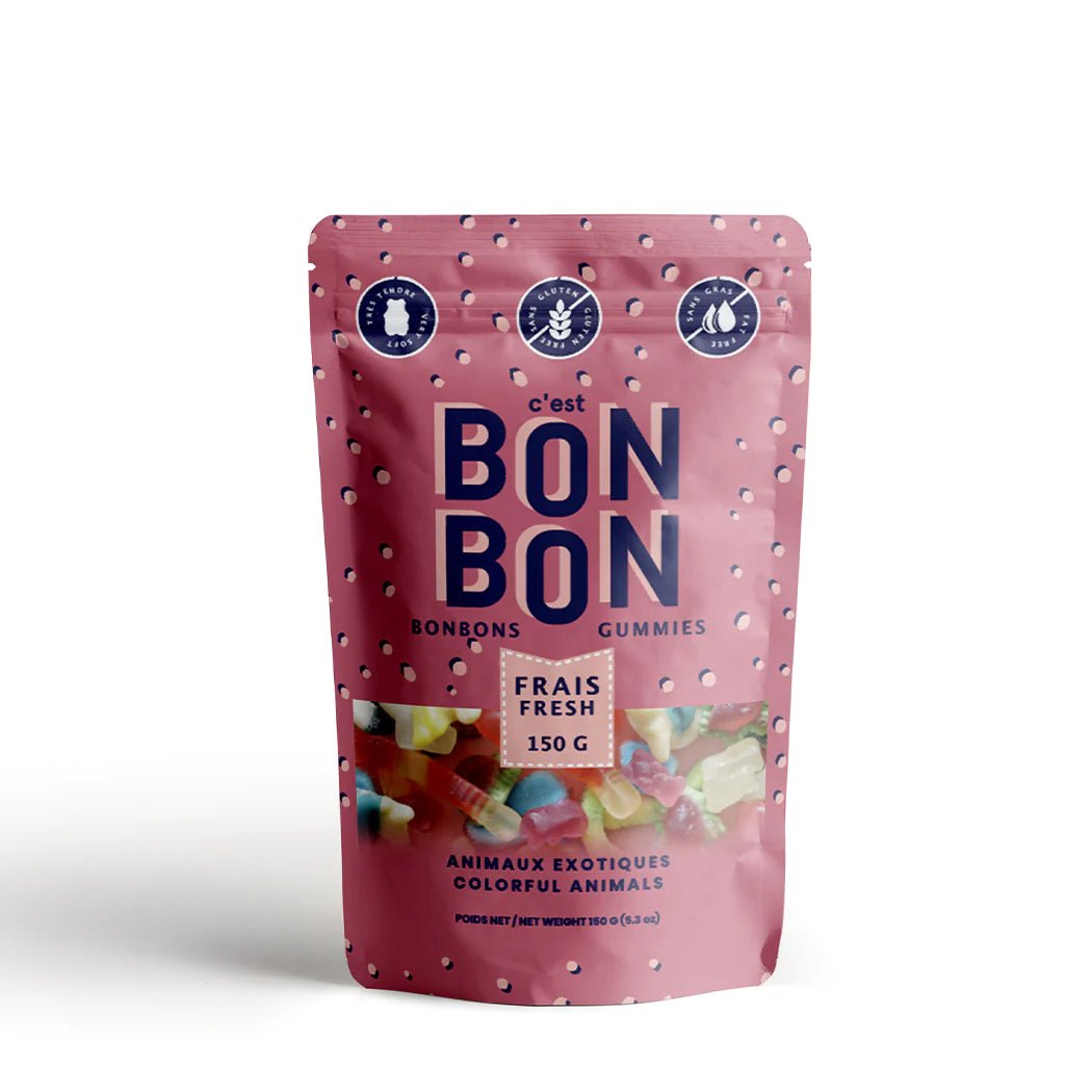 Bonbons - Animaux exotiques - Lagom cadeaux