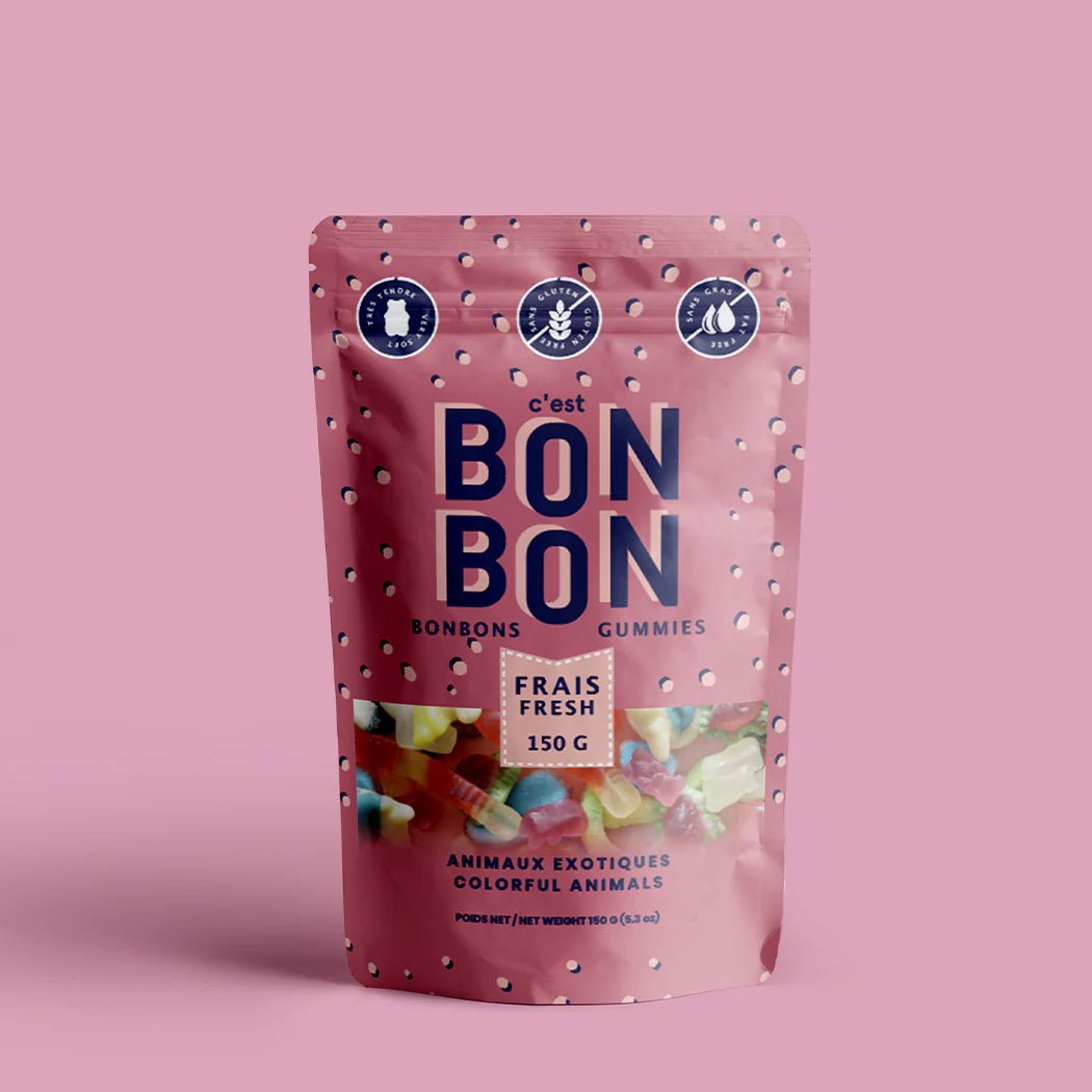 Bonbons - Animaux exotiques - Lagom cadeaux