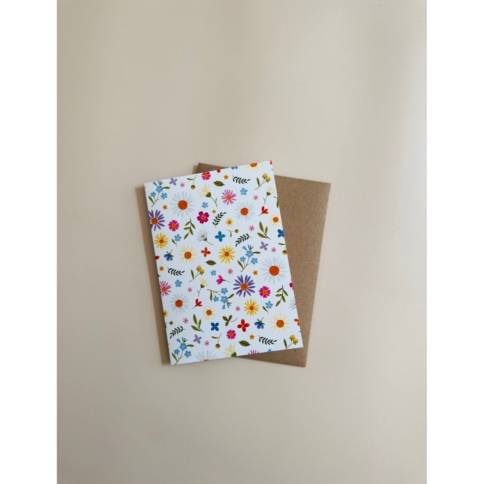 Carte de souhait-Confettis de fleurs - Lagom cadeaux